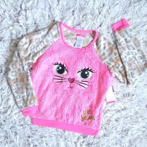 NWT Betsey Johnson Girl's Cat Sweater